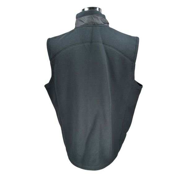 Forloh Raider Polartec Fleece Vest Men’s 3XL XXXL Black Full Zip Regular Fit - Picture 4 of 8
